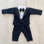svečano odijelo za bebe u crnoj boji