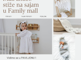 mali anđeo izlaže na sajmu u Family mallu