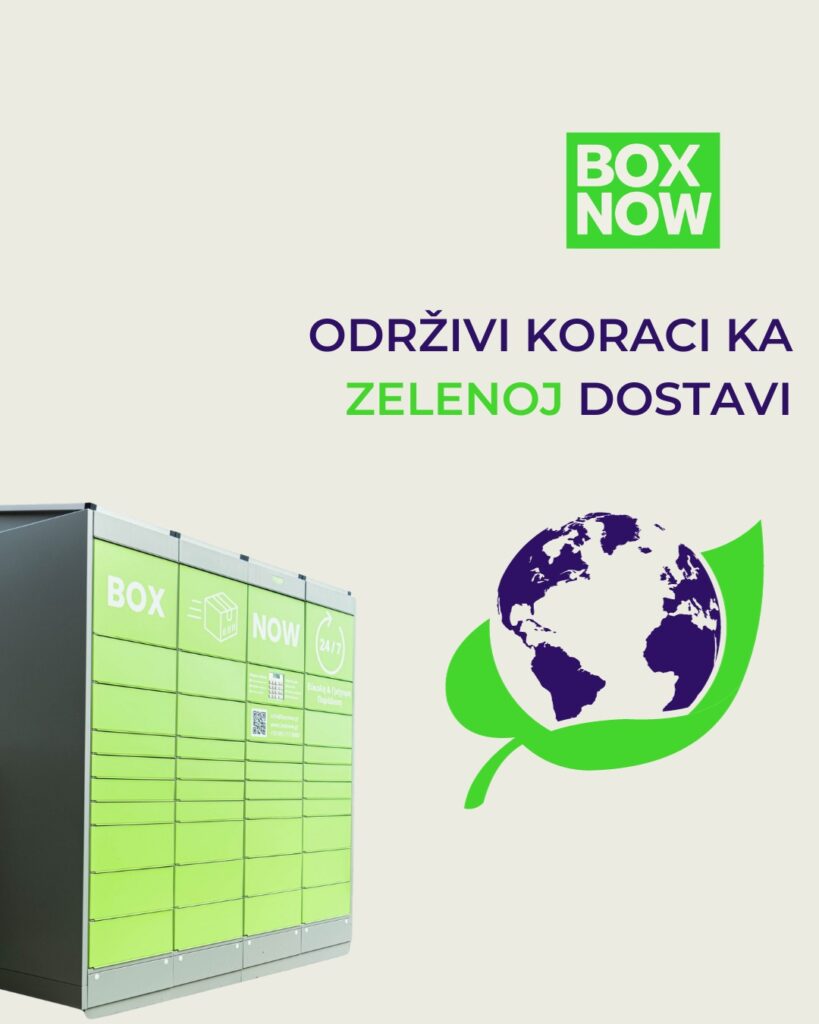 Box now dostava Mali anđeo.