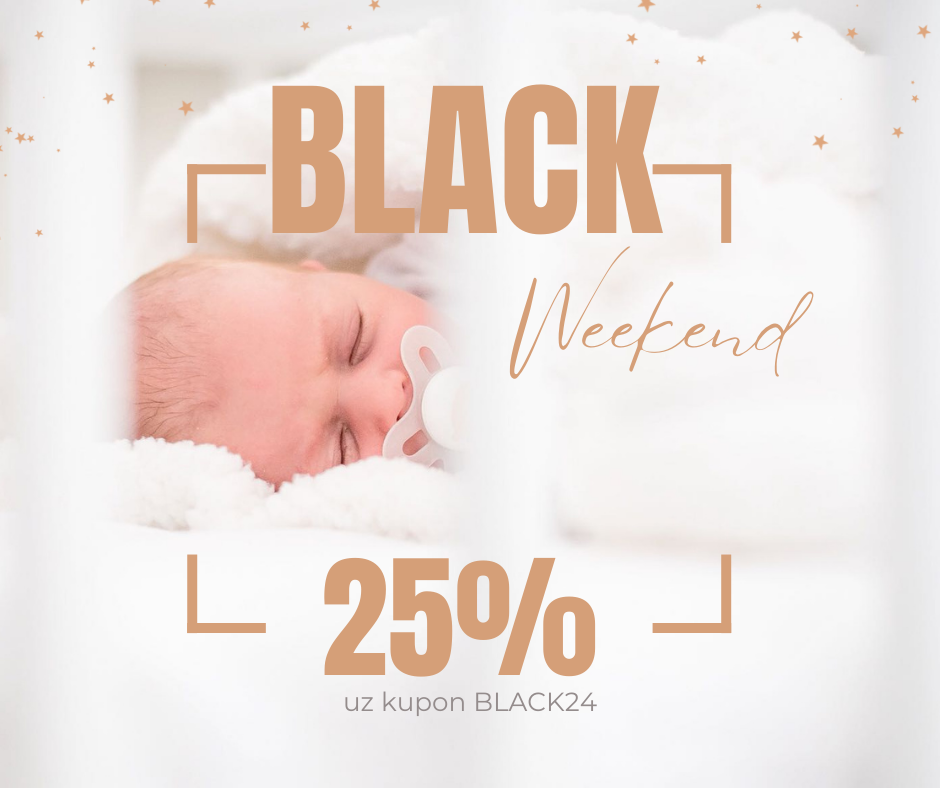 Black weekend i black friday Mali anđeo.